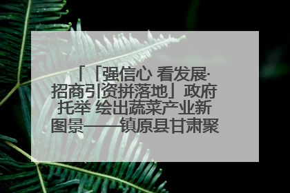 「强信心 看发展·招商引资拼落地」政府托举 绘出蔬菜产业新图景——镇原县甘肃聚广利现代设施蔬菜种植基地见闻