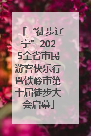 “徒步辽宁”2025全省市民游客快乐行暨铁岭市第十届徒步大会启幕