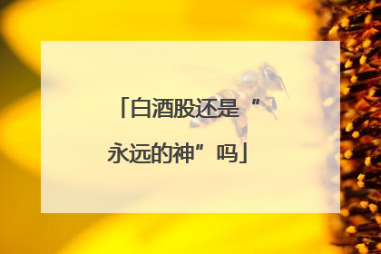 白酒股还是“永远的神”吗