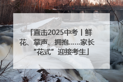 直击2025中考丨鲜花、掌声、拥抱……家长“花式”迎接考生