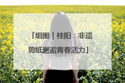 组图｜桂阳：非遗剪纸邂逅青春活力