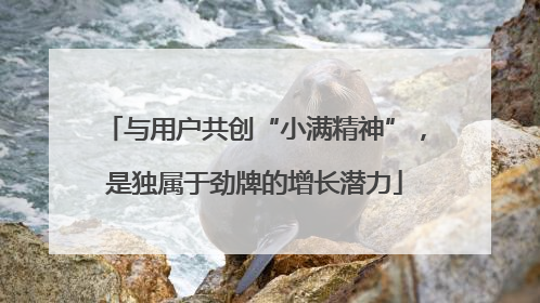 与用户共创“小满精神”，是独属于劲牌的增长潜力