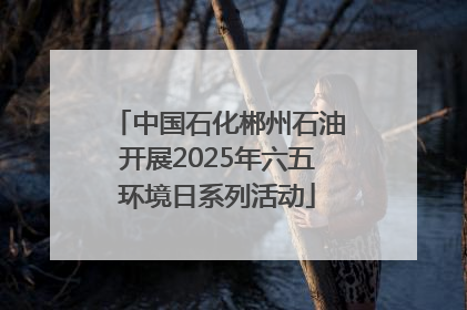 中国石化郴州石油开展2025年六五环境日系列活动