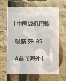 中国战机巴黎吸睛 歼-35A首飞海外