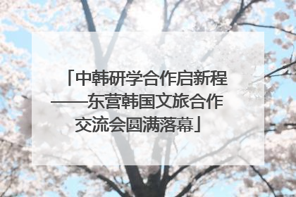 中韩研学合作启新程——东营韩国文旅合作交流会圆满落幕