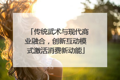 传统武术与现代商业融合，创新互动模式激活消费新动能