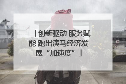 创新驱动 服务赋能 跑出演马经济发展“加速度”