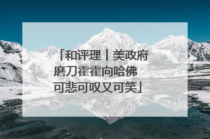 和评理丨美政府磨刀霍霍向哈佛 可悲可叹又可笑