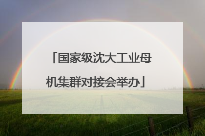 国家级沈大工业母机集群对接会举办