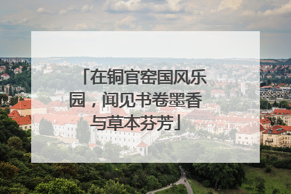 在铜官窑国风乐园，闻见书卷墨香与草本芬芳