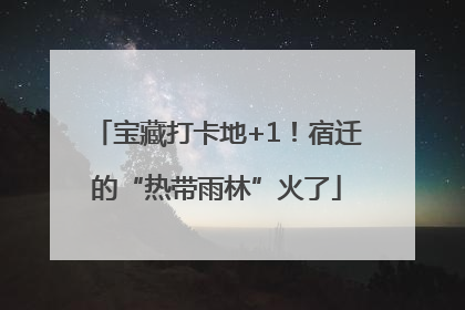 宝藏打卡地+1！宿迁的“热带雨林”火了