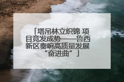 塔吊林立织锦 项目竞发成势——鲁西新区奏响高质量发展“奋进曲”