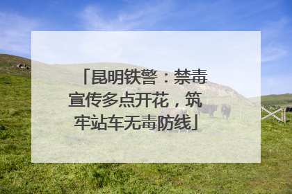 昆明铁警：禁毒宣传多点开花，筑牢站车无毒防线