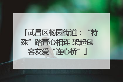武昌区杨园街道：“特殊”踏青心相连 架起包容友爱“连心桥”