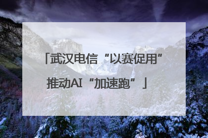 武汉电信“以赛促用”推动AI“加速跑”