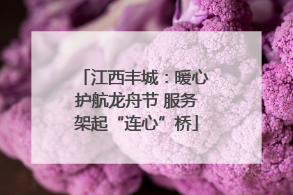 江西丰城：暖心护航龙舟节 服务架起“连心”桥