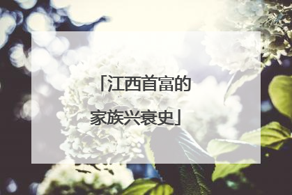 江西首富的家族兴衰史