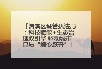渭滨区城管执法局：科技赋能+生态治理双引擎 驱动城市品质“蝶变跃升”