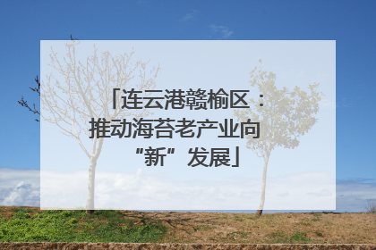 连云港赣榆区：推动海苔老产业向“新”发展