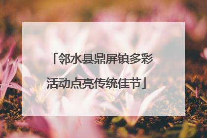 邻水县鼎屏镇多彩活动点亮传统佳节