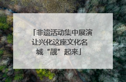 非遗活动集中展演 让兴化这座文化名城“靓”起来