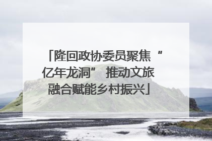 隆回政协委员聚焦“亿年龙洞” 推动文旅融合赋能乡村振兴