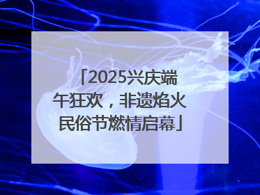 2025兴庆端午狂欢，非遗焰火民俗节燃情启幕