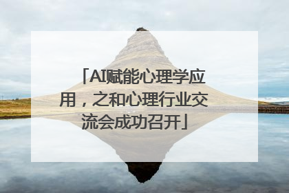 AI赋能心理学应用，之和心理行业交流会成功召开